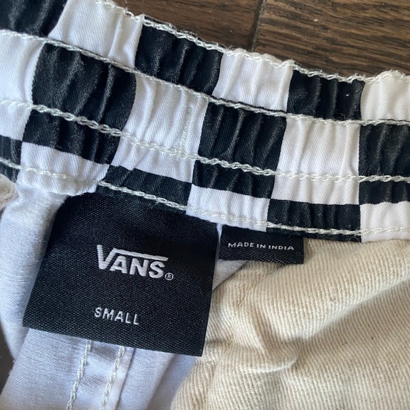 Vans men’s check board swim trunk / shorts size small - Picture 5 of 8